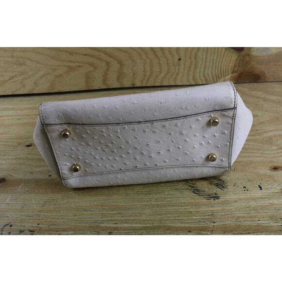 Coach Bag Women White Ostrich Print Blake Flap Carryall No Strap View Photos - Picture 4 of 16